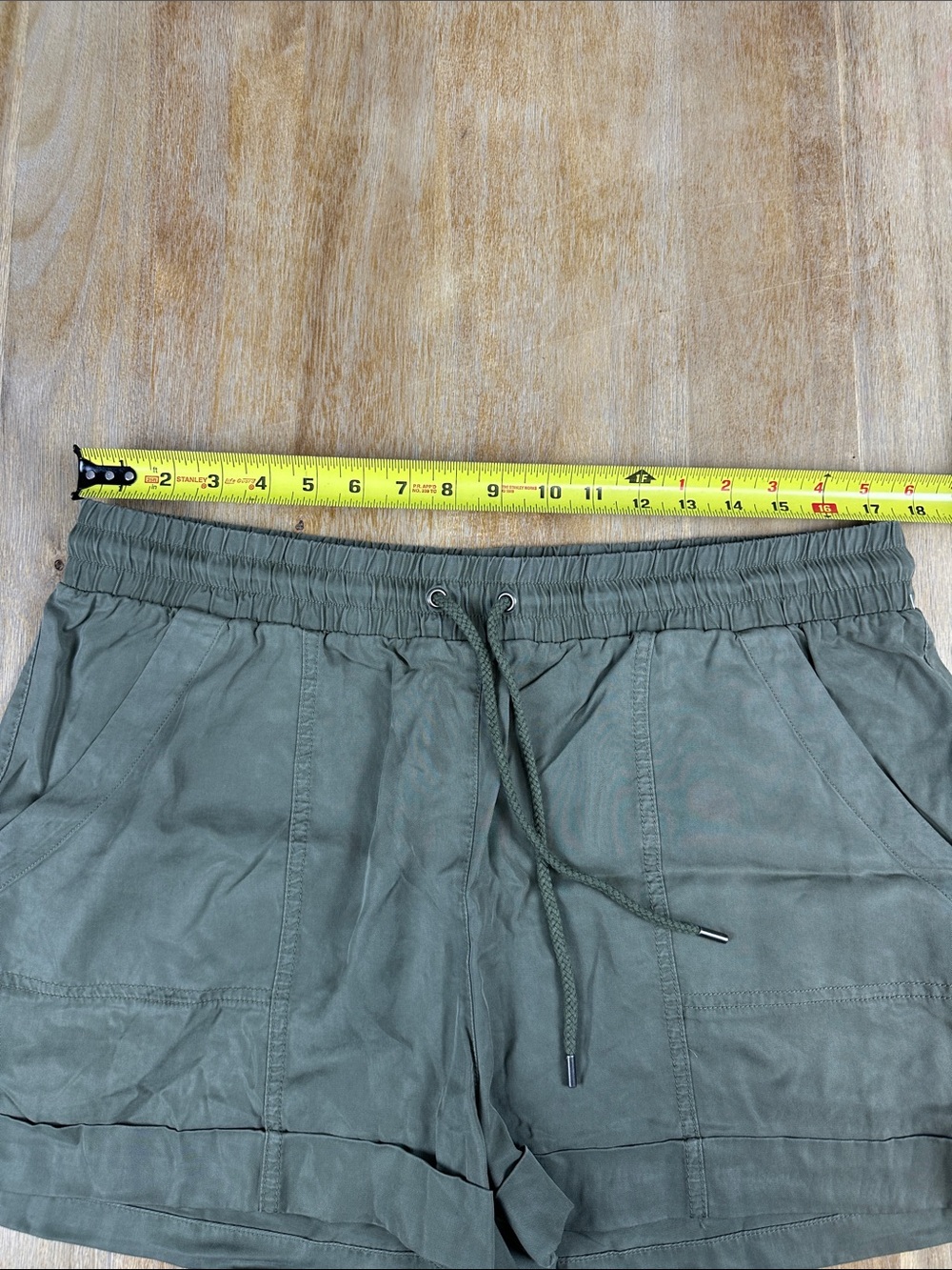 Universal Thread Olive Drawstring Utility Shorts - Picture 4 of 6